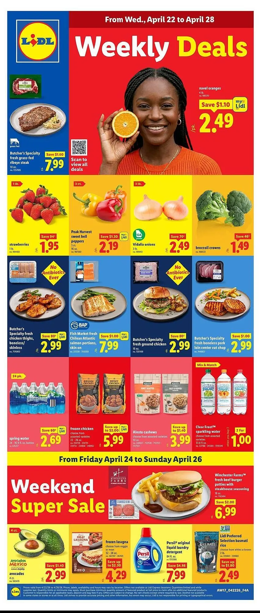 Weekly ad Lidl weekly ad from April 22 to April 28 2026 - Page 1