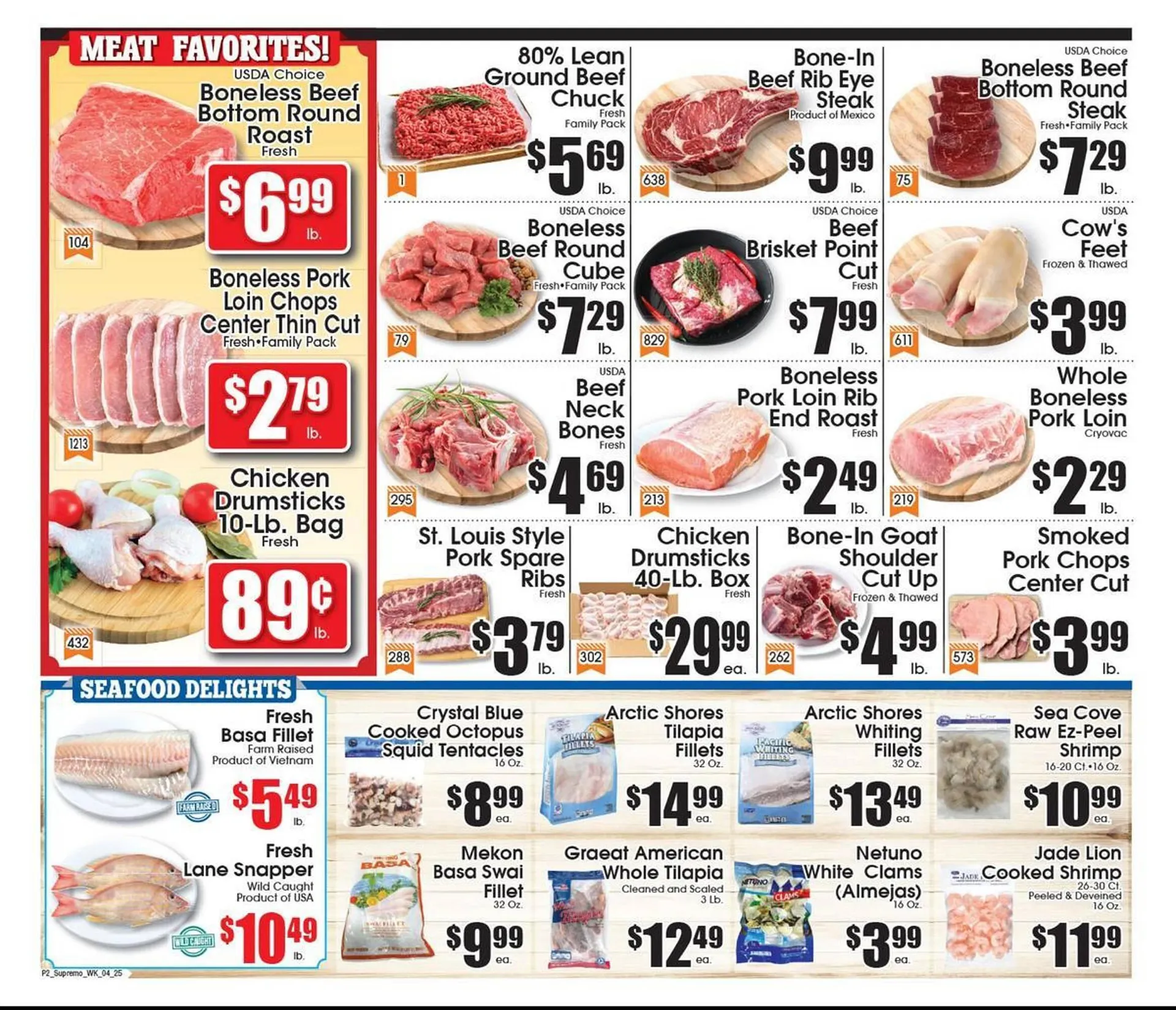 Weekly ad Supremo Foods Inc weekly ad from April 25 to May 1 2026 - Page 2