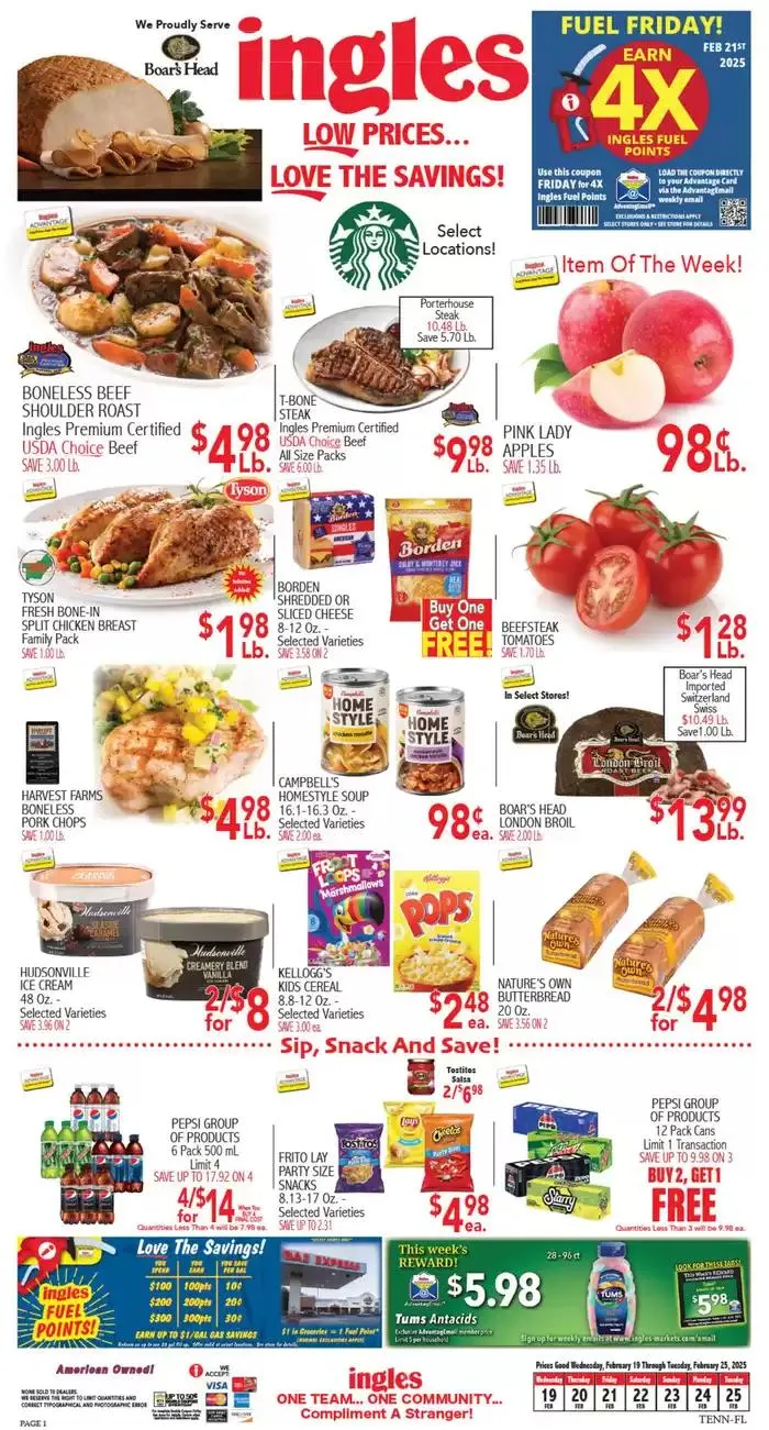 Weekly ad Attractive special offers for everyone from February 19 to March 5 2025 - Page 1
