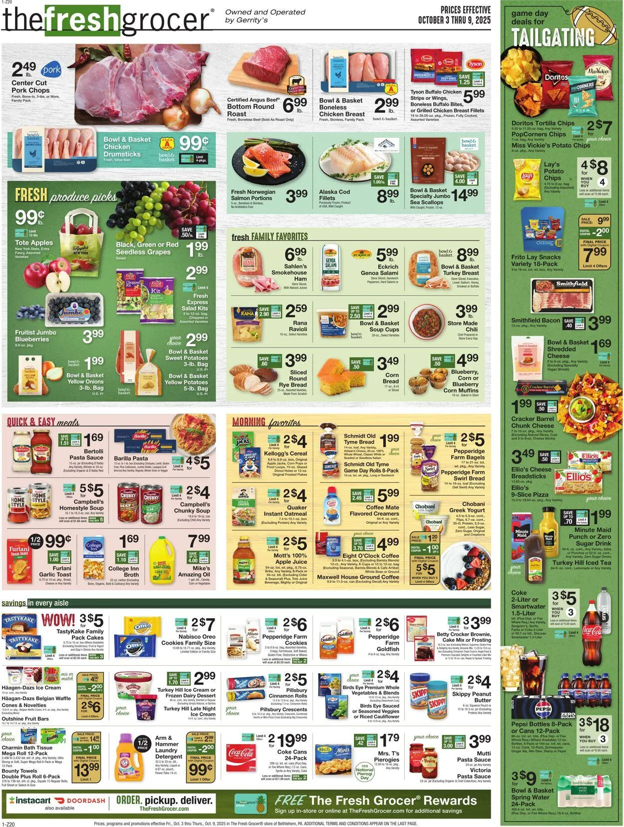 Weekly ad Gerrity's Supermarkets Current weekly ad from October 2 to October 9 2025 - Page 1