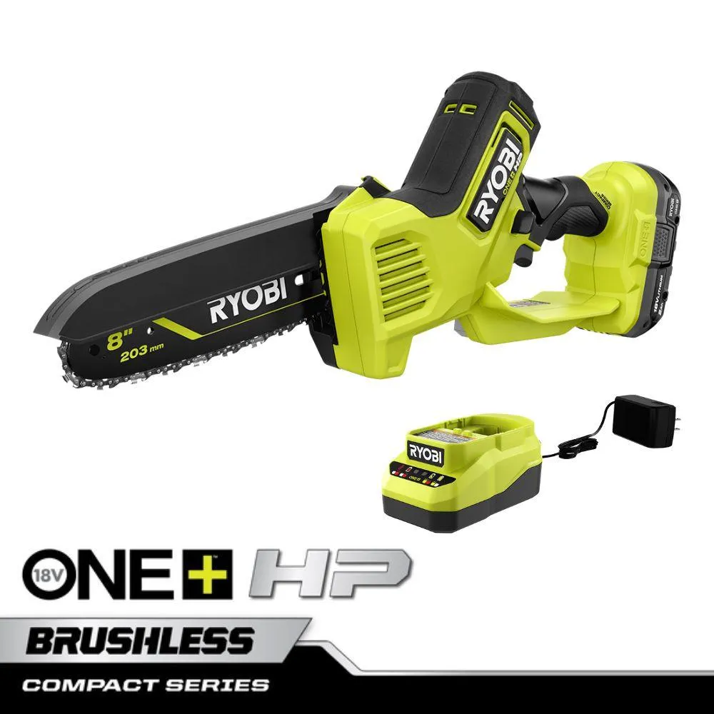 18V ONE+ HP COMPACT BRUSHLESS 8" PRUNING CHAINSAW KIT
