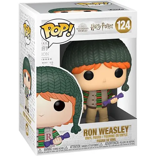 Funko POP! Harry Potter Vinyl Figure - RON WEASLEY [Holiday] #124
