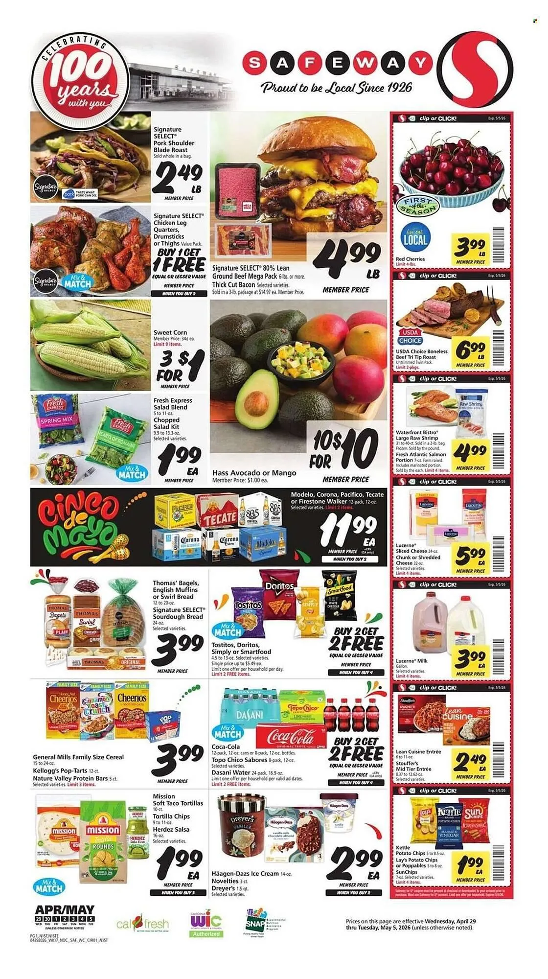 Safeway weekly ad - 1