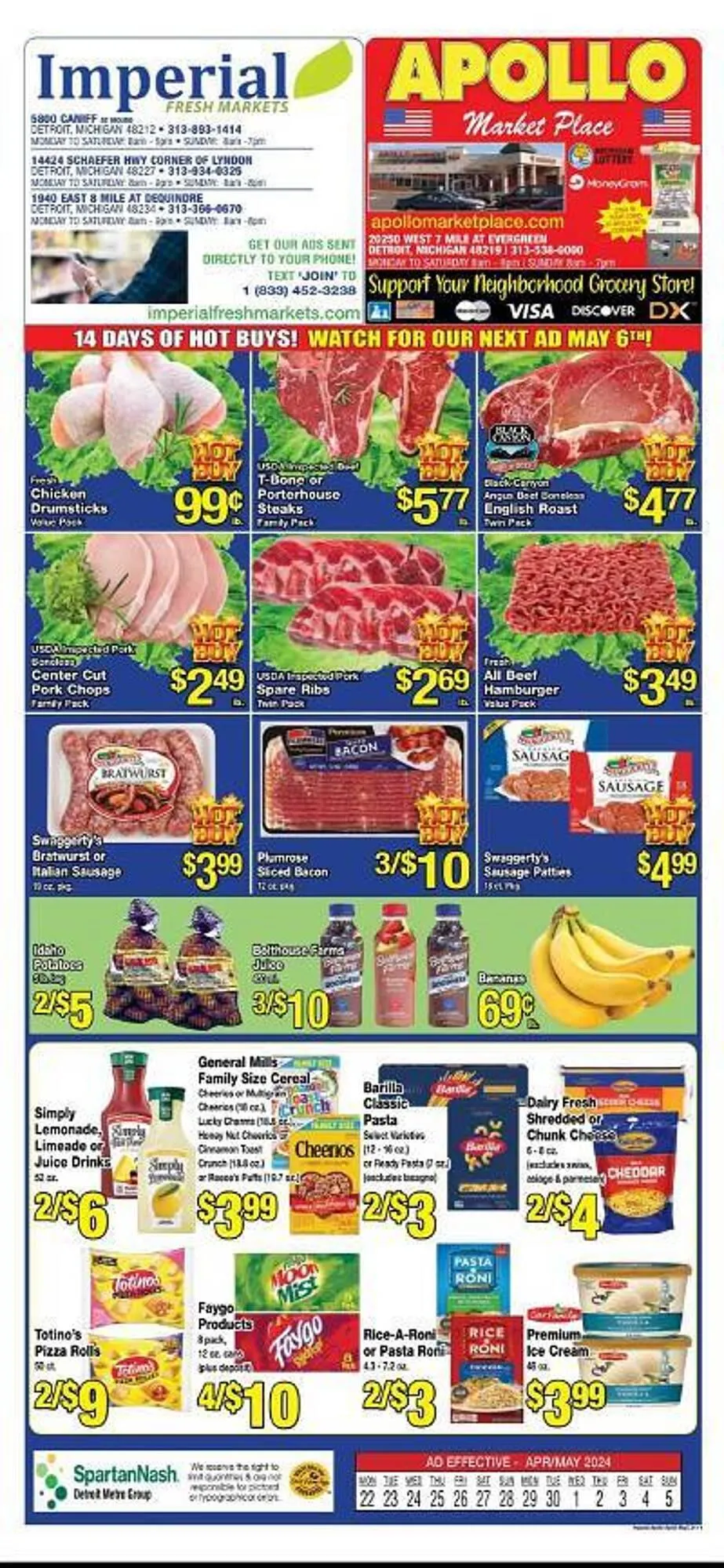 Imperial Fresh Markets Weekly Ad - 1