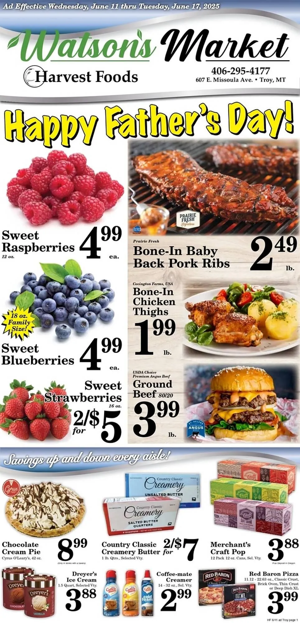 Harvest Foods ad - 1