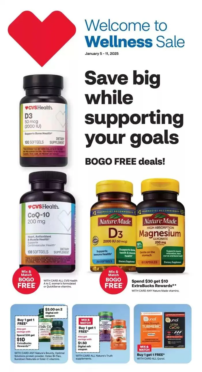 Weekly ad Top deals and discounts from January 5 to January 11 2025 - Page 1