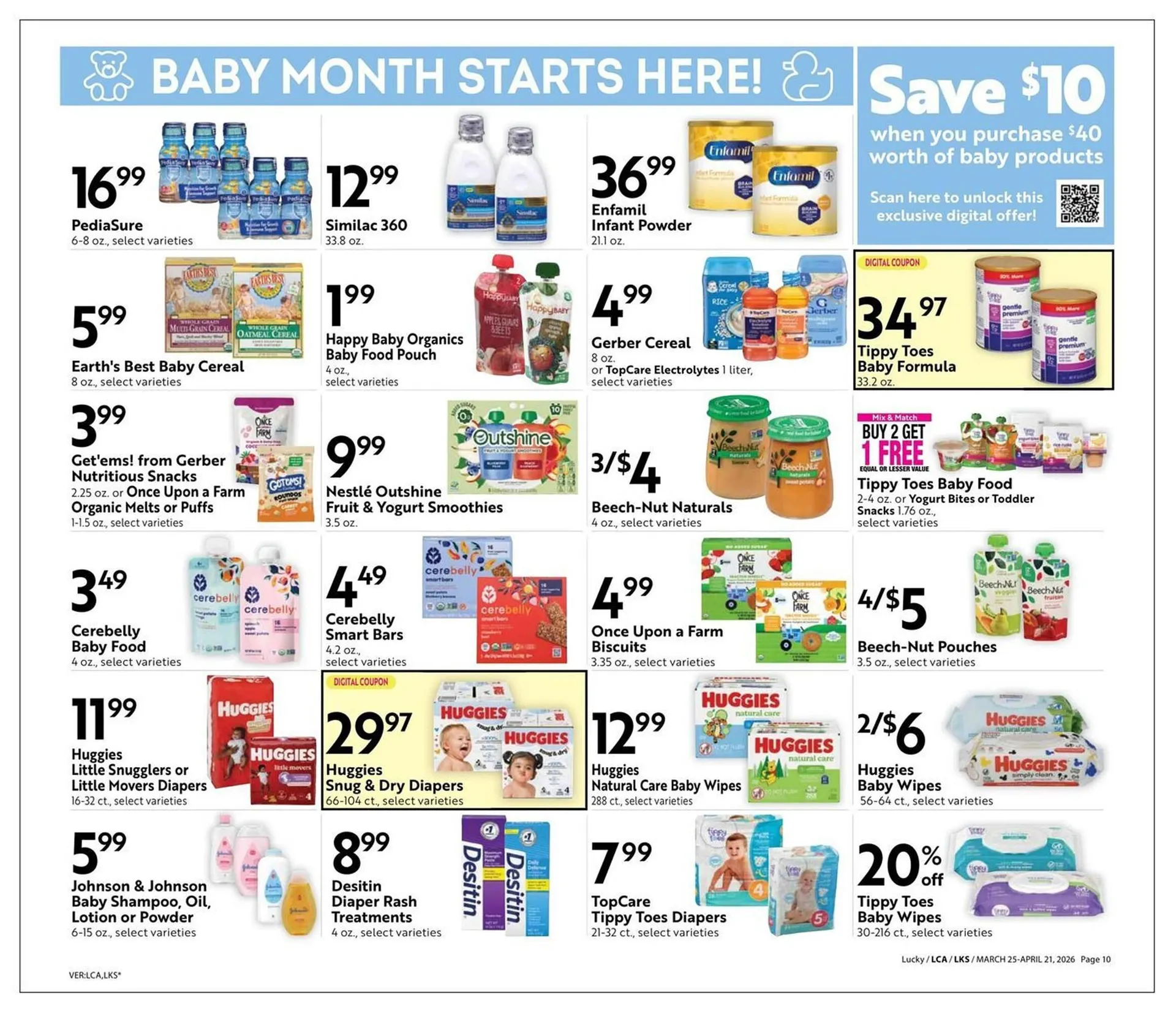 Weekly ad Lucky Supermarkets weekly ad from March 25 to April 21 2026 - Page 10