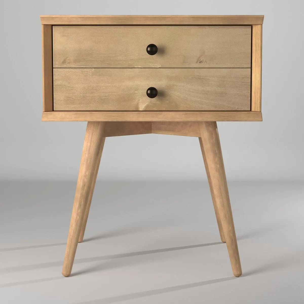 Ashlie 18'' W Solid Wood Nightstand