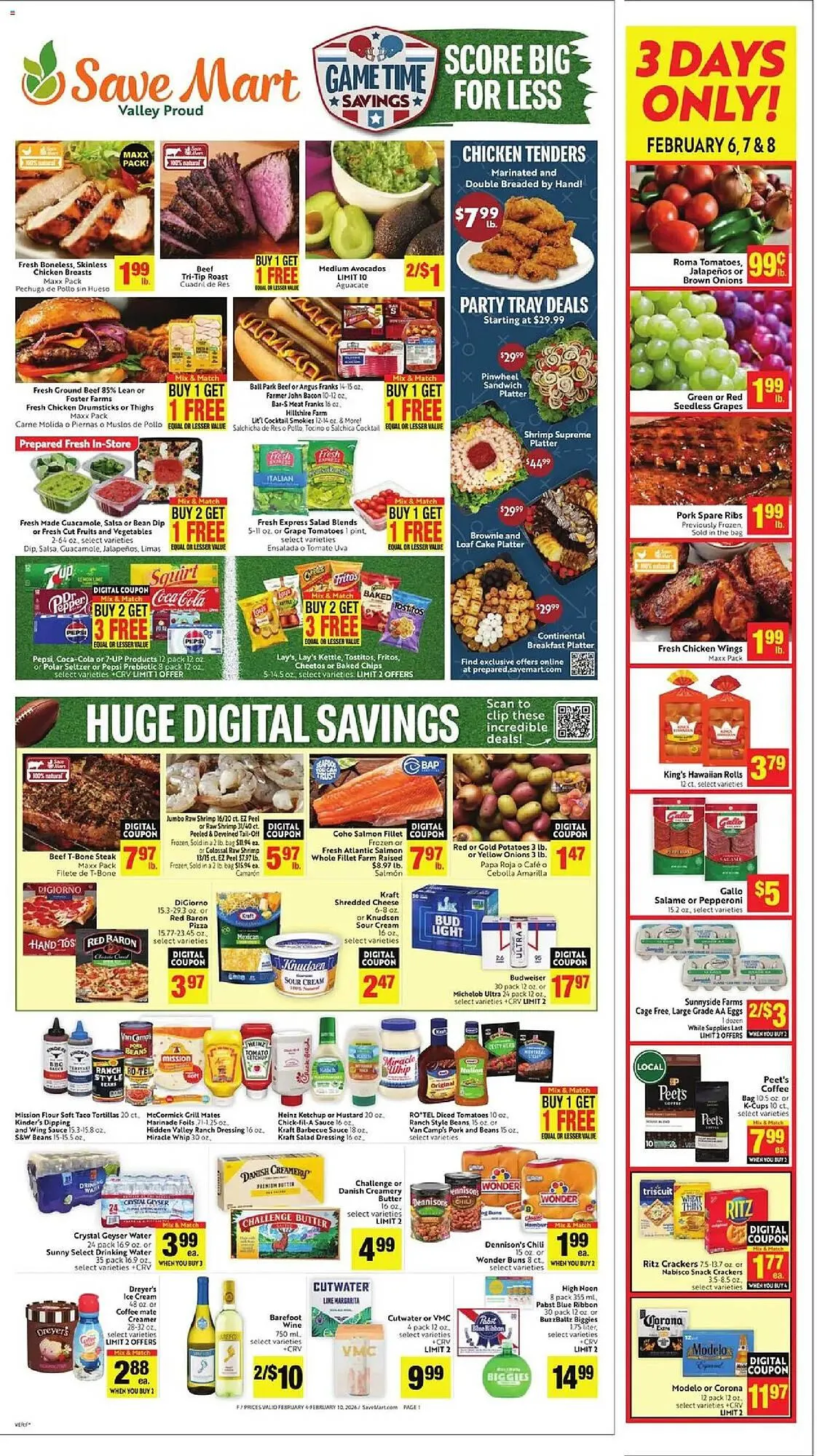 Weekly ad Save Mart weekly ad from February 4 to February 11 2026 - Page 1
