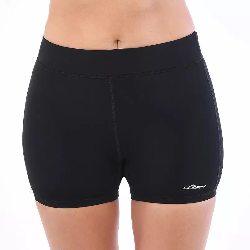 Women's Dolfin Aquashape Solid Fitted Swim Shorts