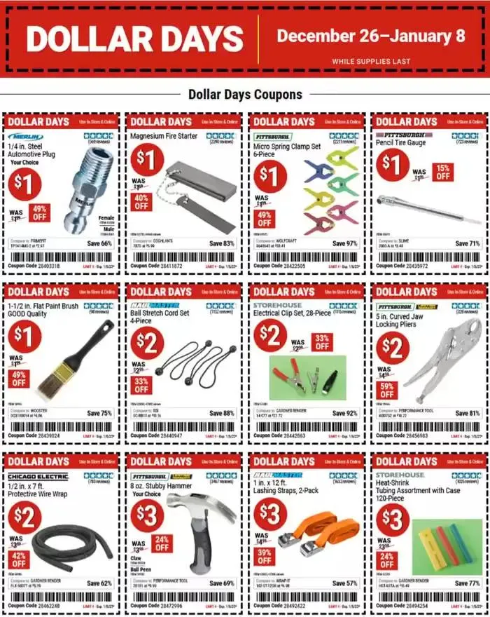 Weekly ad Great offer for all customers from December 27 to January 10 2025 - Page 1