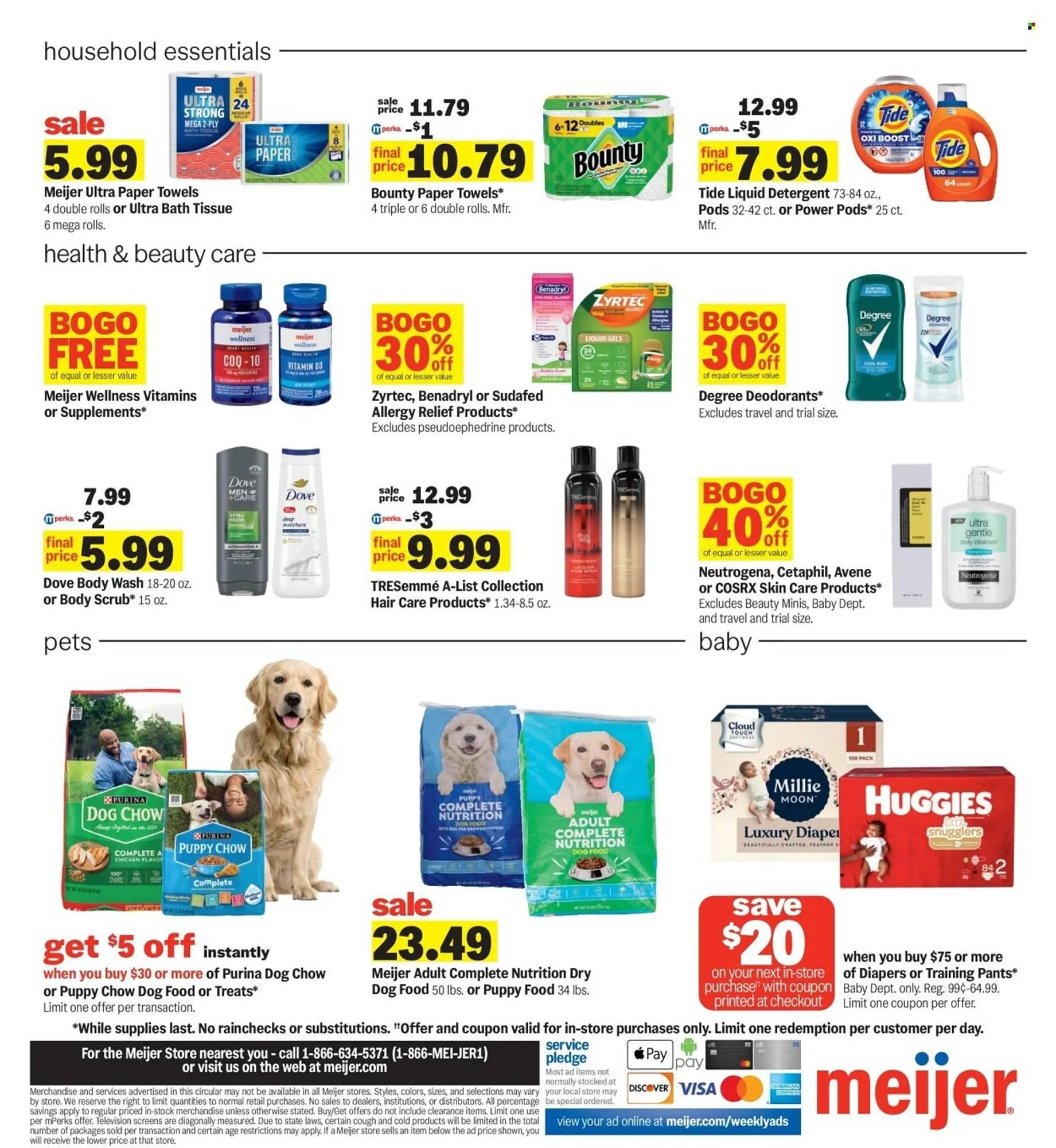 Weekly promotion Meijer weekly ad spanning from April 20 to May 5 2026 - Page 4 for Catalogue 365