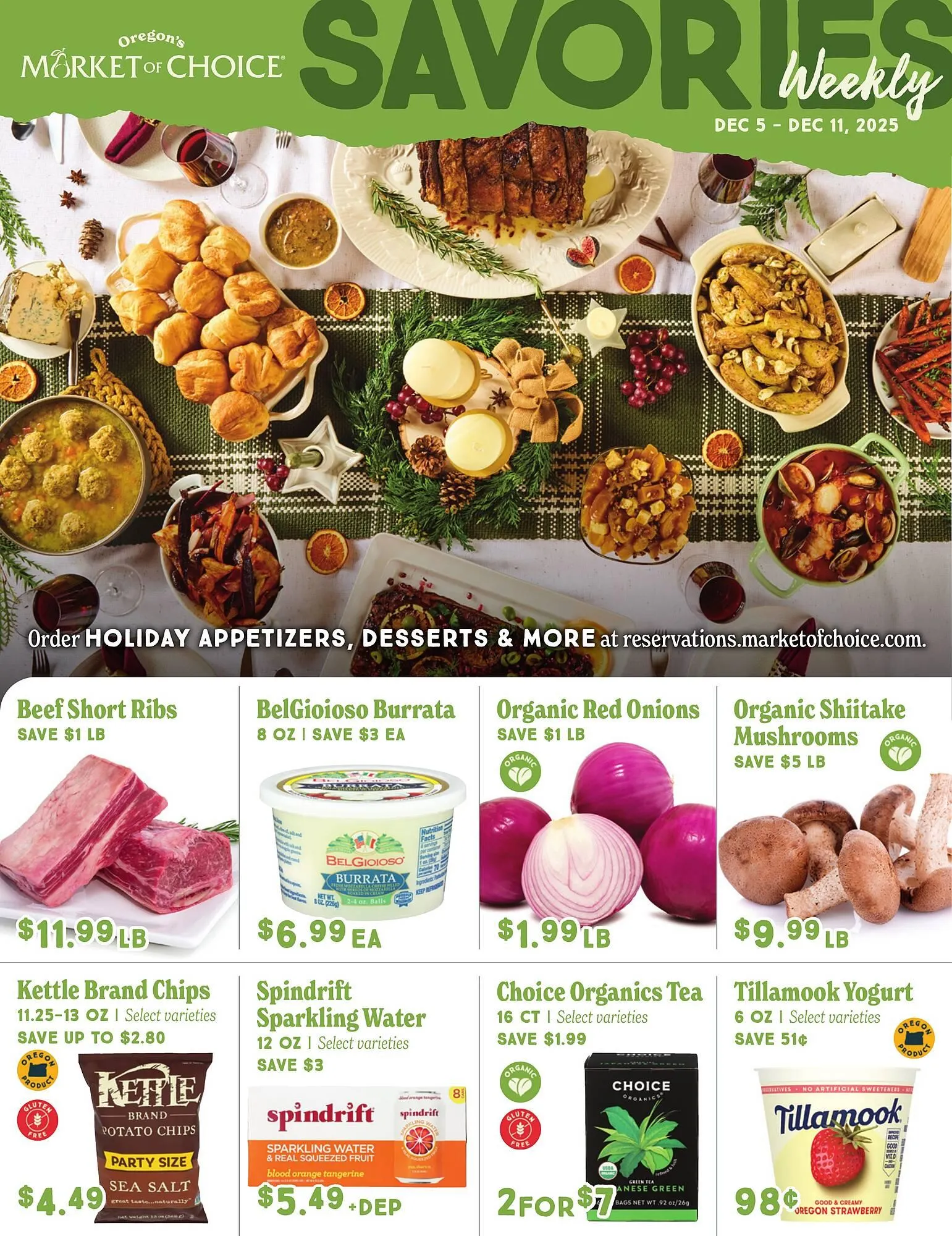 Weekly ad Market of Choice weekly ad from December 5 to December 11 2025 - Page 1