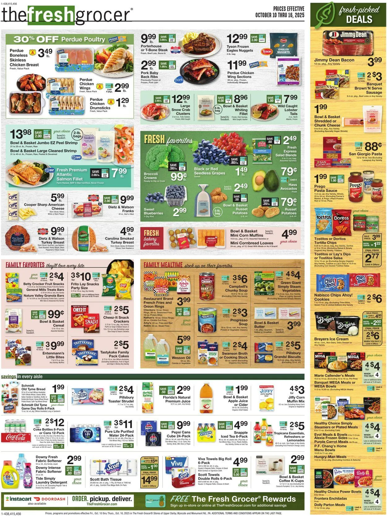 Weekly ad Gerrity's Supermarkets Current weekly ad from October 9 to October 16 2025 - Page 1