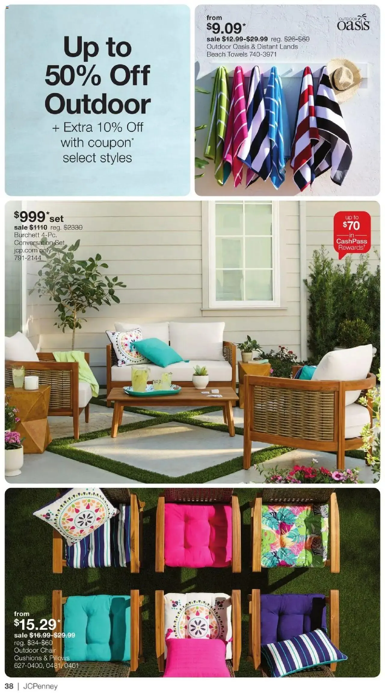 Weekly ad JCPenney Biggest Home Sale of the Season from April 7 to April 27 2025 - Page 37