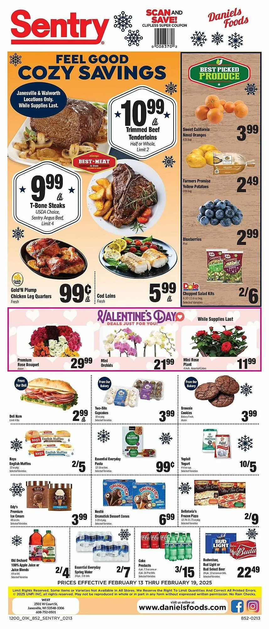 Weekly ad Sentry Weekly Ad from February 13 to February 19 2025 - Page 1