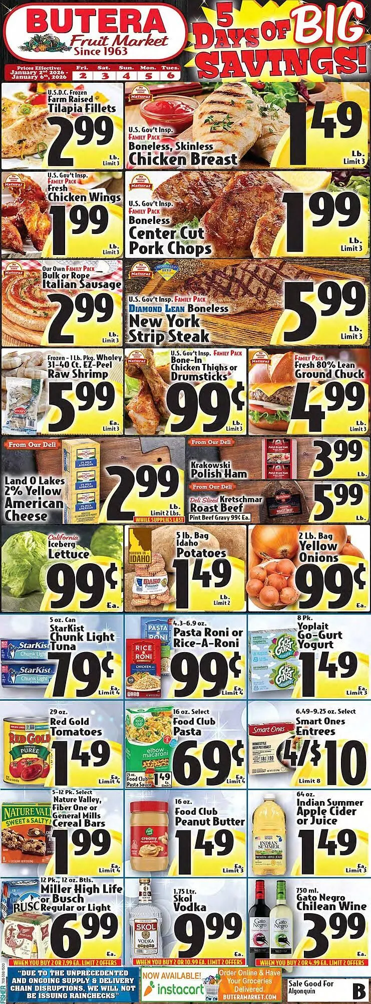 Butera weekly ad - 1