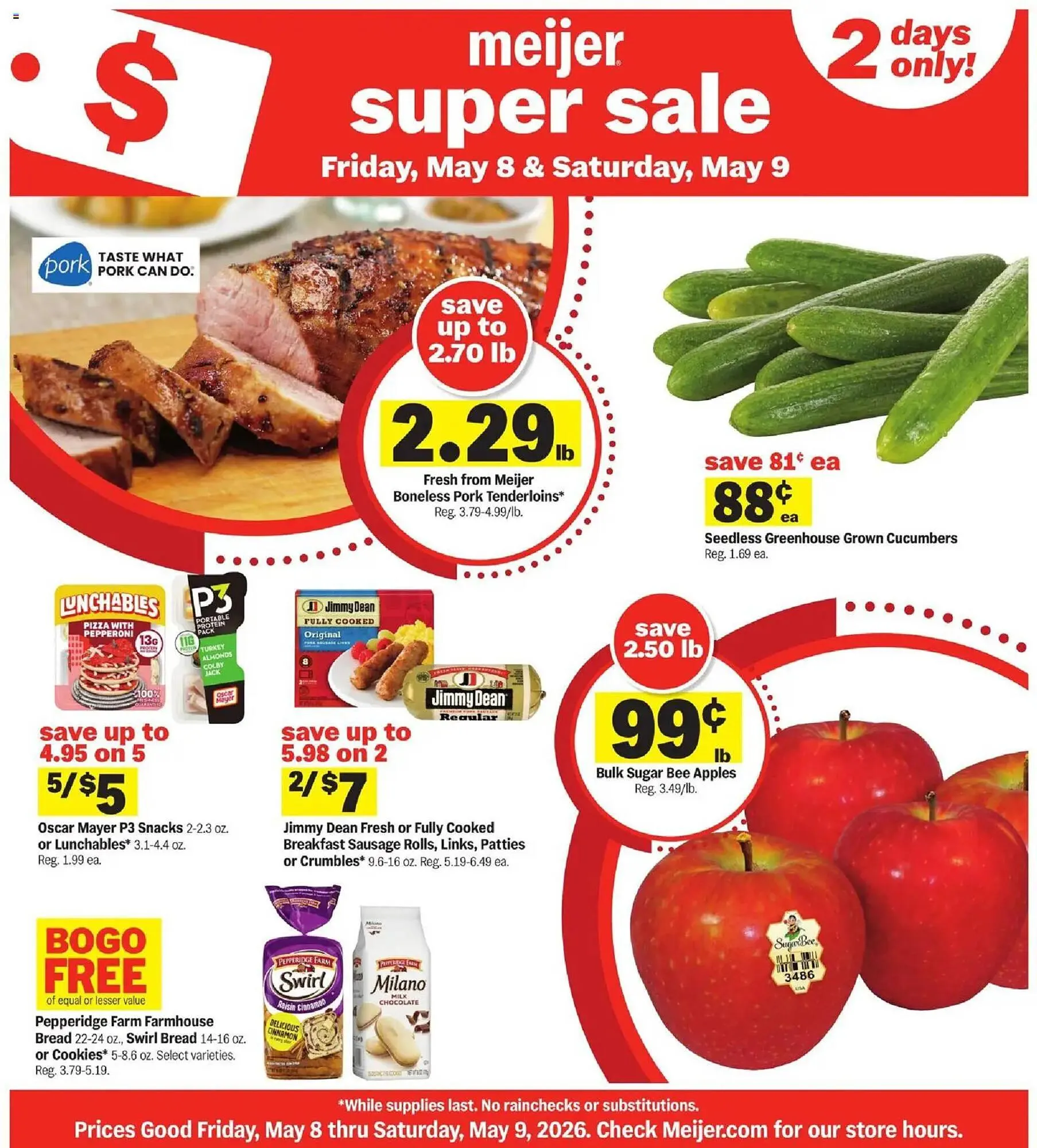 Weekly ad Meijer weekly ad from May 8 to May 10 2026 - Page 1