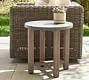 Abbott Concrete & Acacia Outdoor Side Table