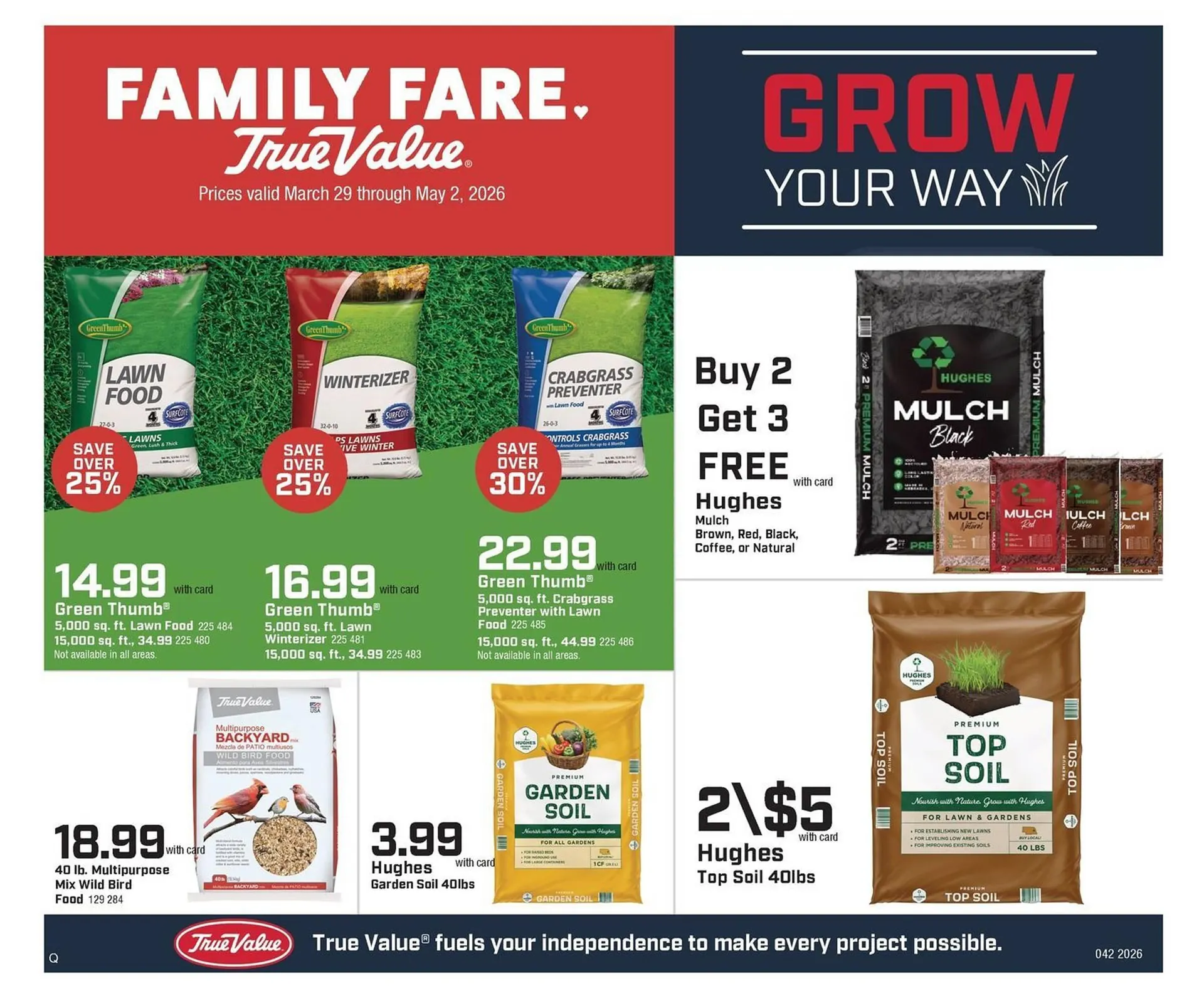 Weekly ad Family Fare weekly ad from March 29 to May 2 2026 - Page 1