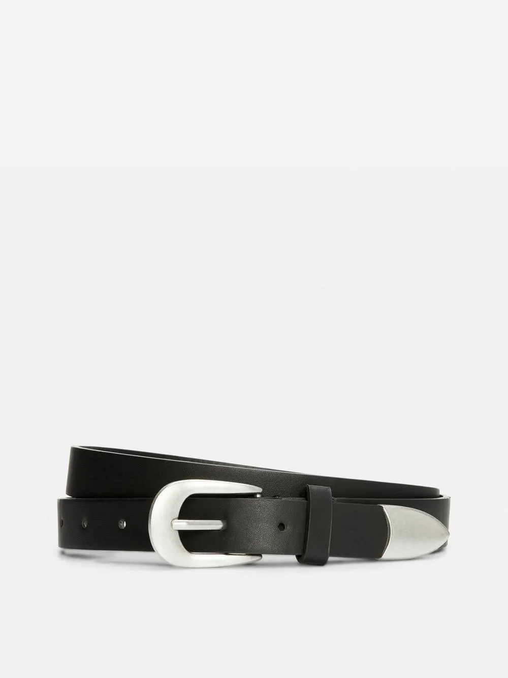 Belt With Metallic Detailing