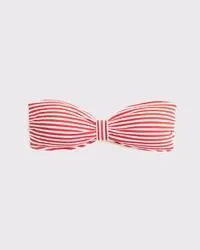 Knot-Front Bandeau Swim Top