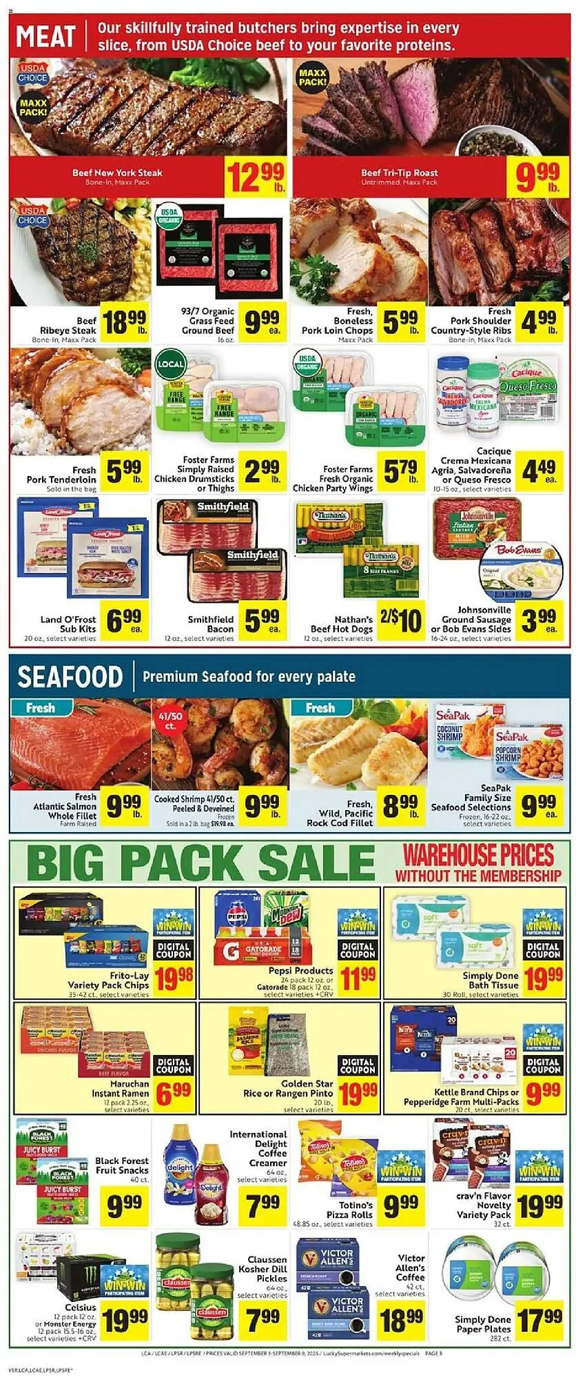Weekly ad Lucky Supermarkets weekly ad from September 3 to September 10 2025 - Page 3