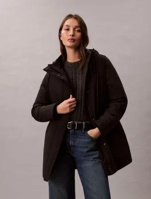 Mid-Length Parka Jacket