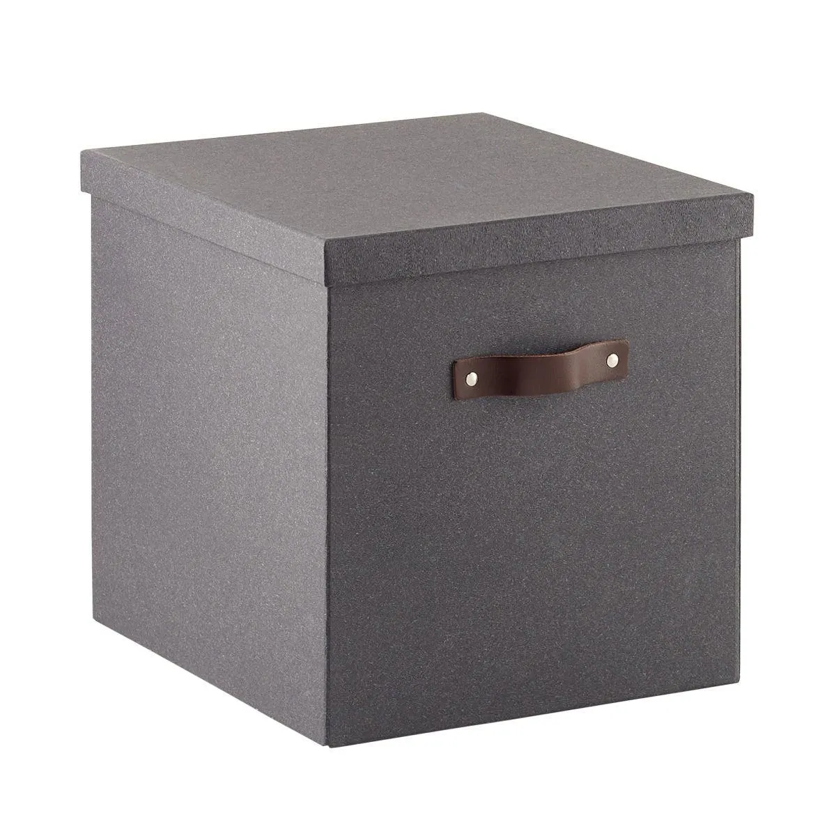 Bigso Woodgrain Cube Black