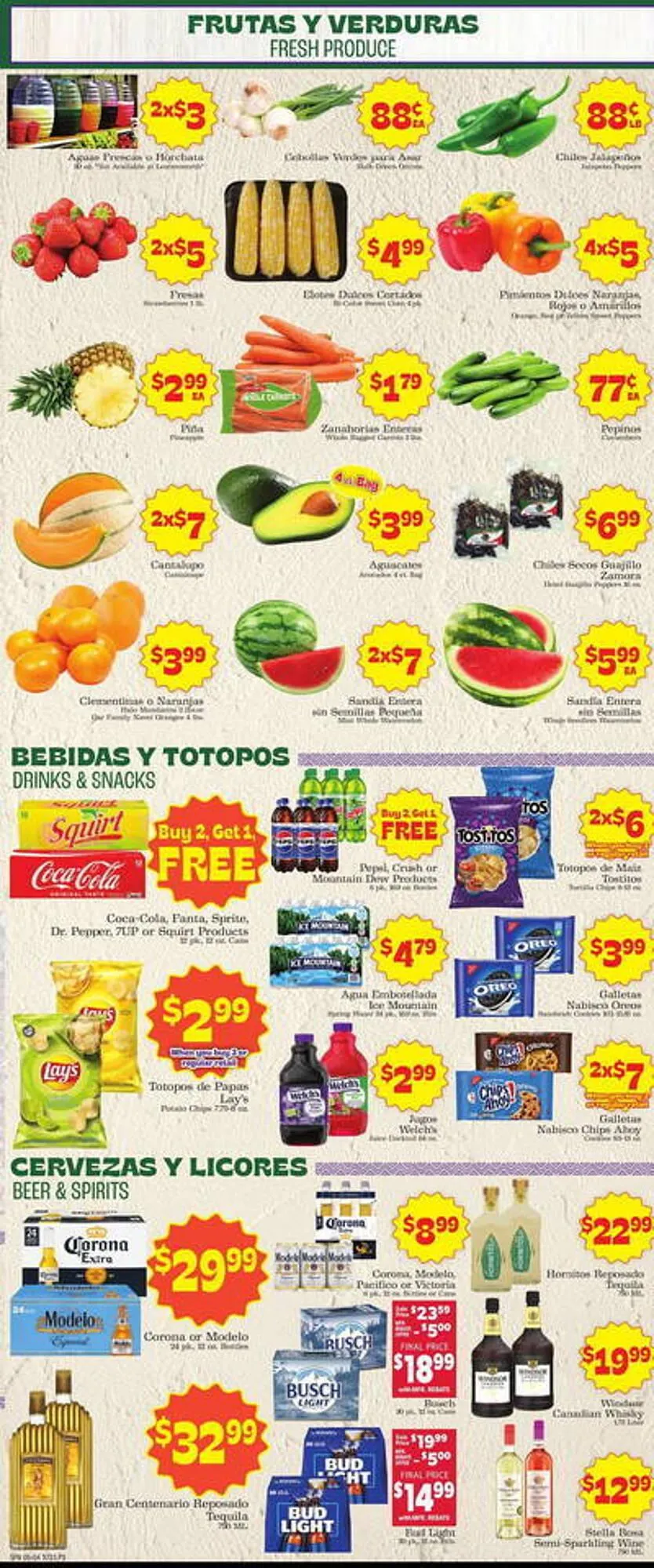 Catálogo de Supermercado Nuestra Familia Weekly Ad 4 de mayo al 10 de mayo 2025 - Página 3