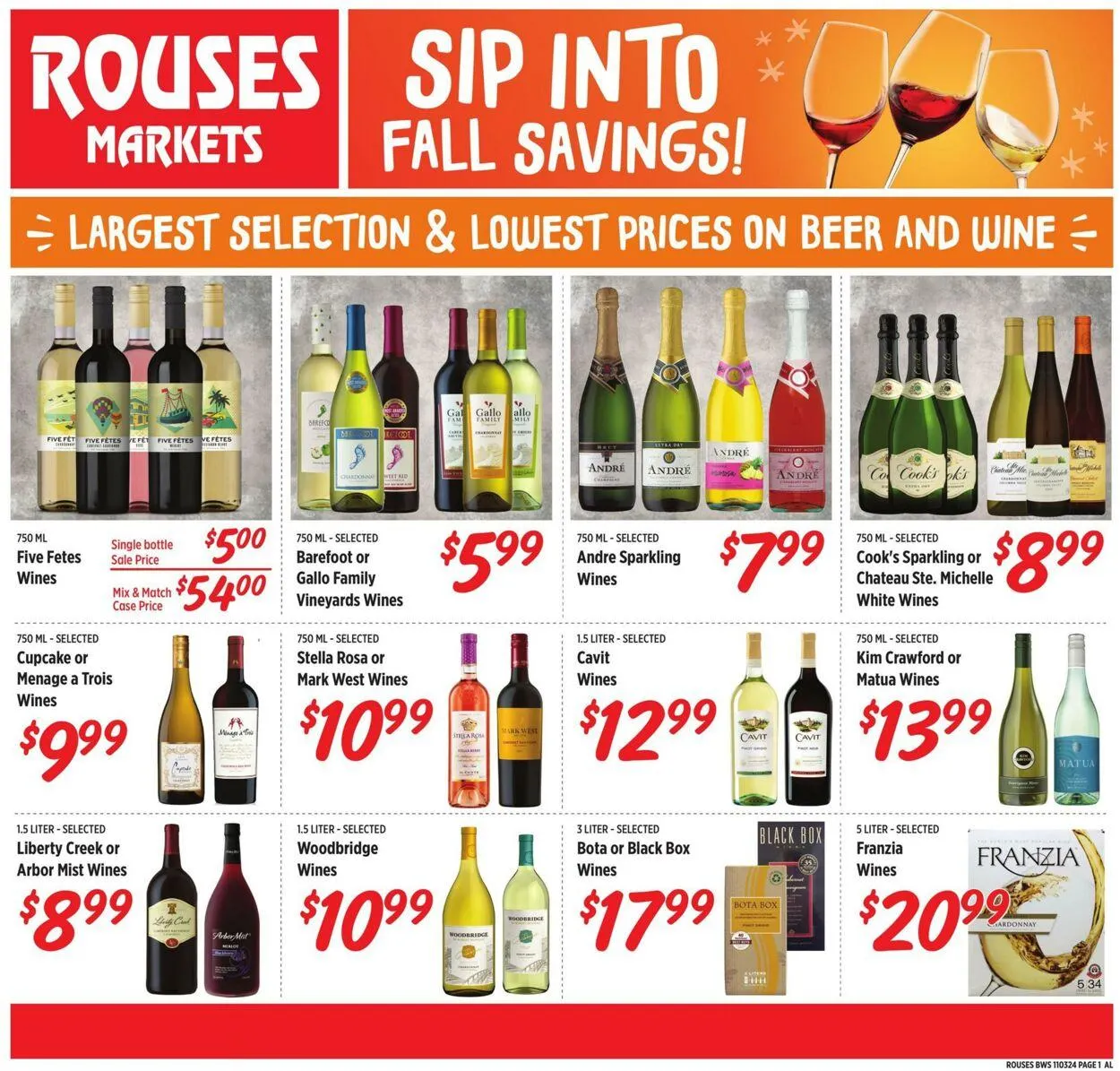 Weekly ad Rouses Current weekly ad from October 30 to November 27 2024 - Page 1