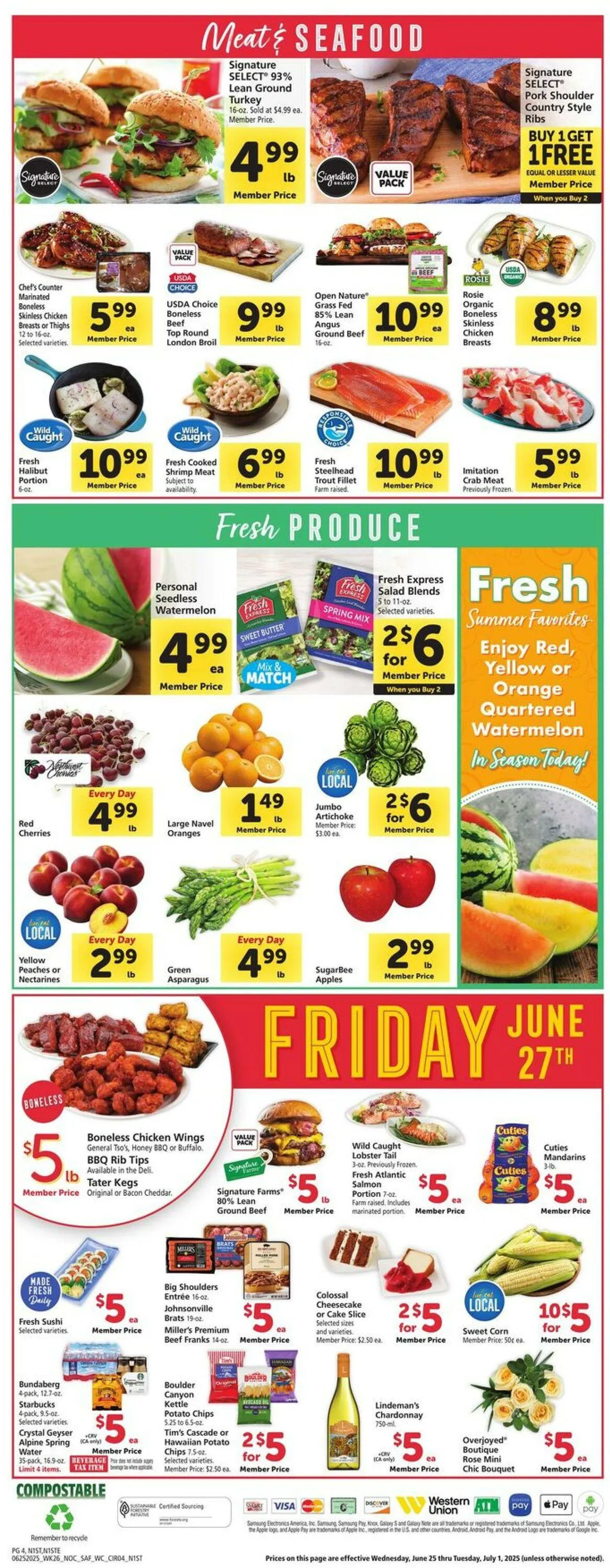 Catálogo de Safeway Current weekly ad 25 de junio al 1 de julio 2025 - Página 4