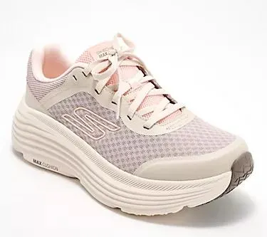 Skechers Max Cushioning Mesh Lace Up Sneakers Endeavor
