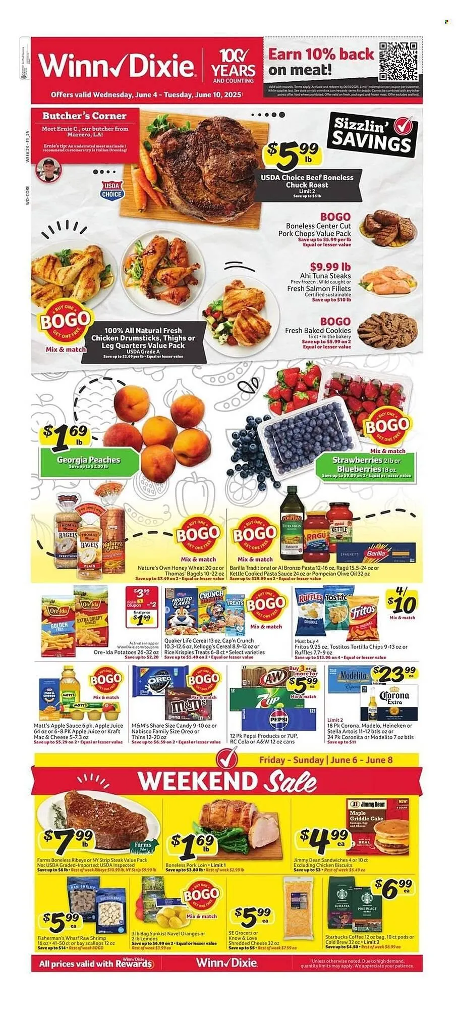 Weekly ad Winn Dixie Weekly Ad from June 4 to June 10 2025 - Page 1