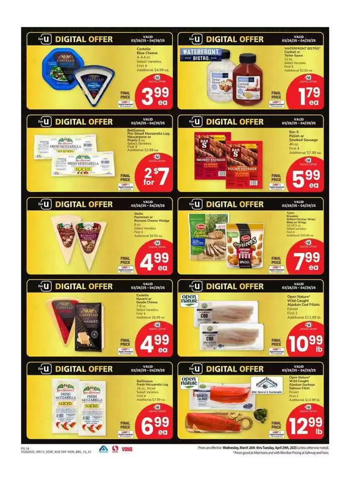 Weekly ad Albertsons - Southwest - BBS from March 26 to April 29 2025 - Page 16