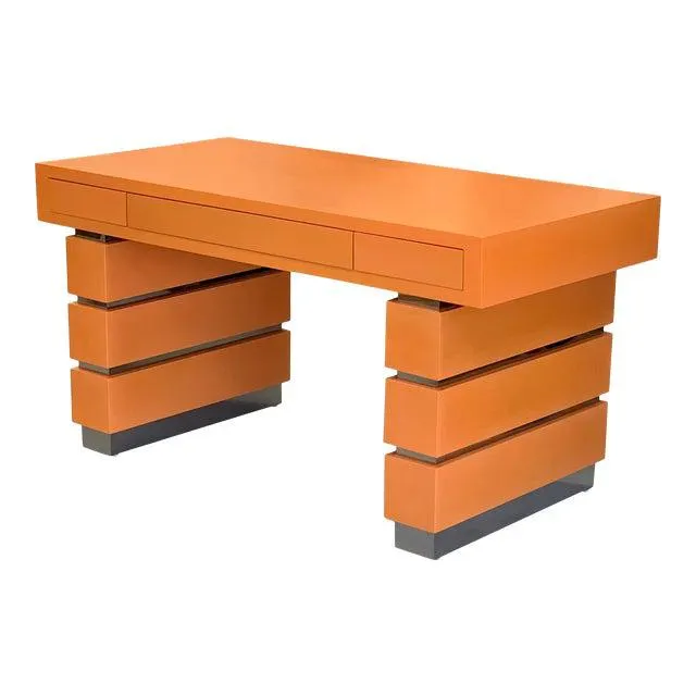 Bridges over Time Originals Custom Orange Desk