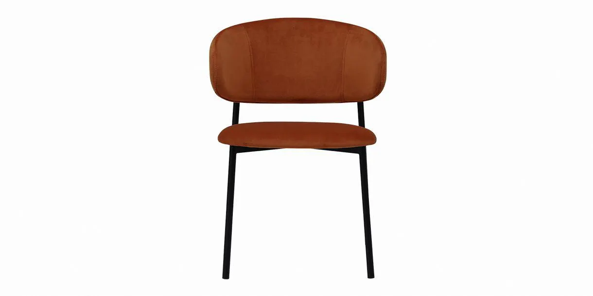 Zoya Dining Chair Terracotta