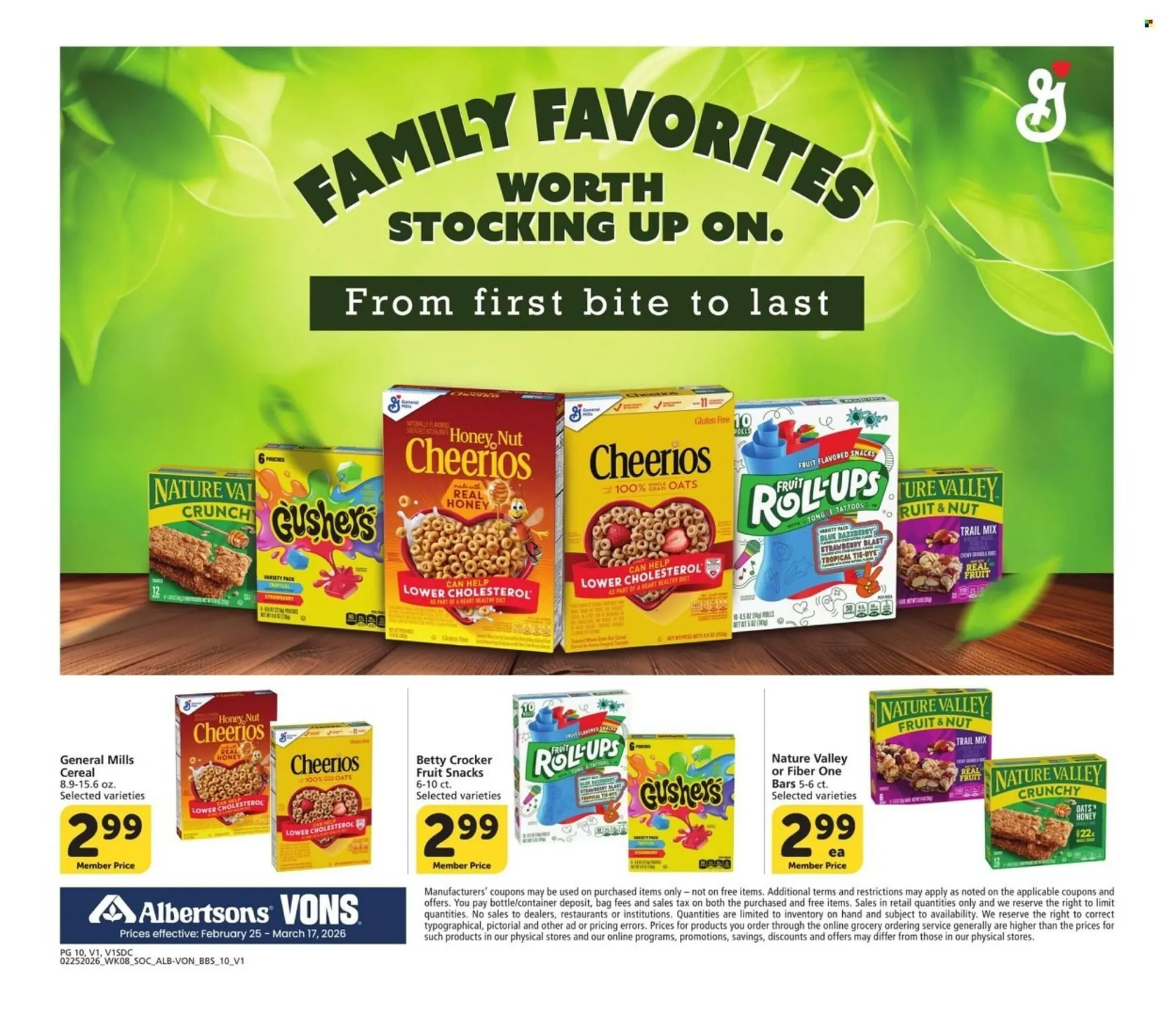 Weekly ad Albertsons weekly ad from February 25 to March 17 2026 - Page 10
