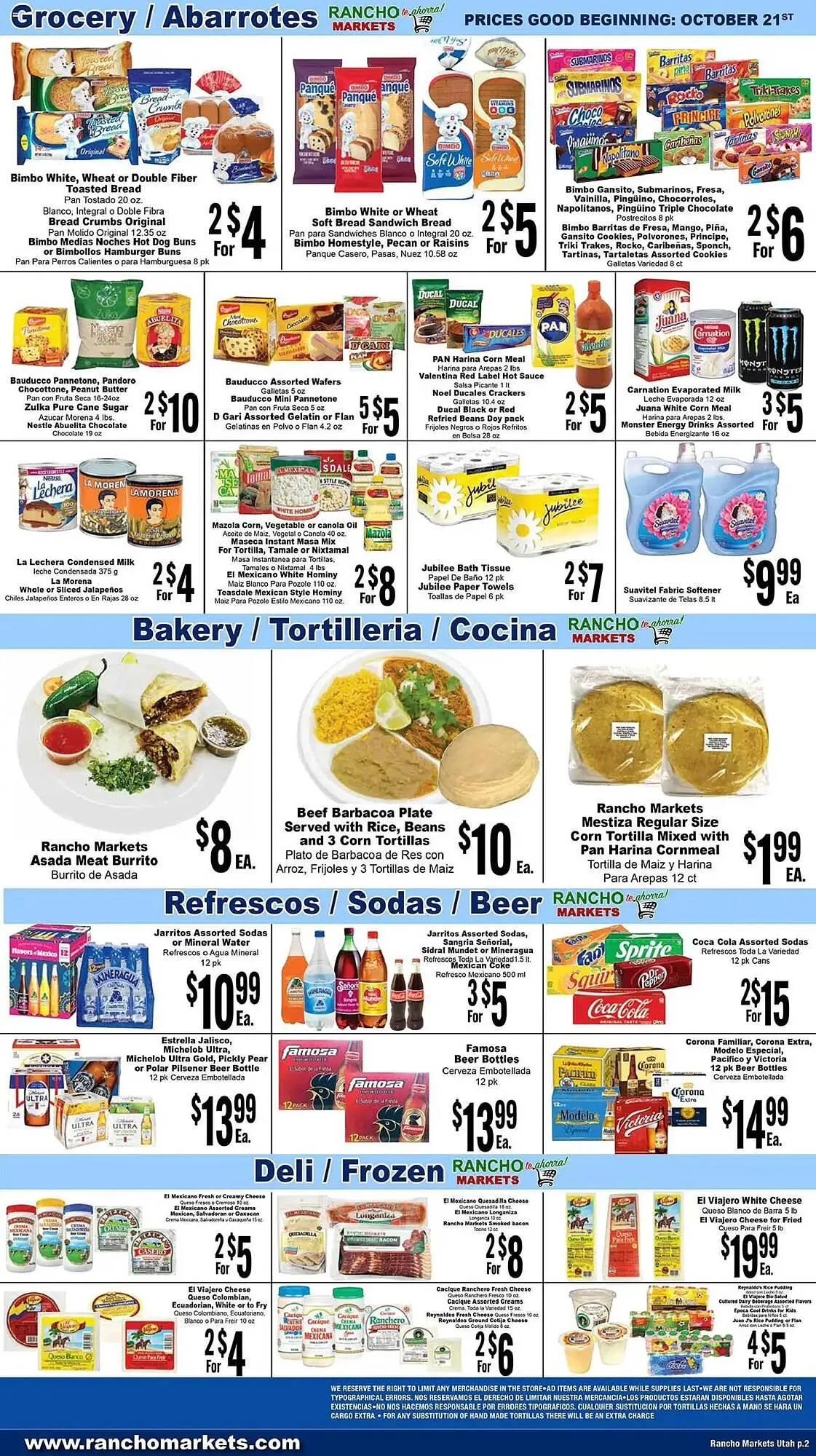 Weekly ad Rancho Markets weekly ad from October 21 to October 27 2025 - Page 2