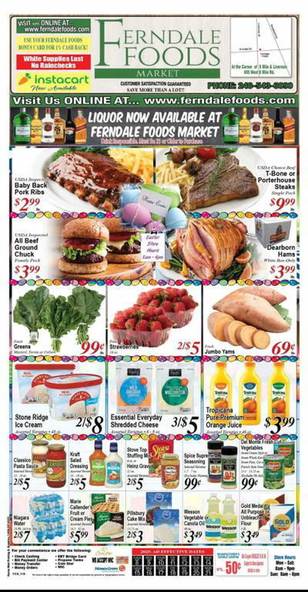 Weekly ad Ferndale Foods Weekly Ad from April 8 to April 21 2025 - Page 1