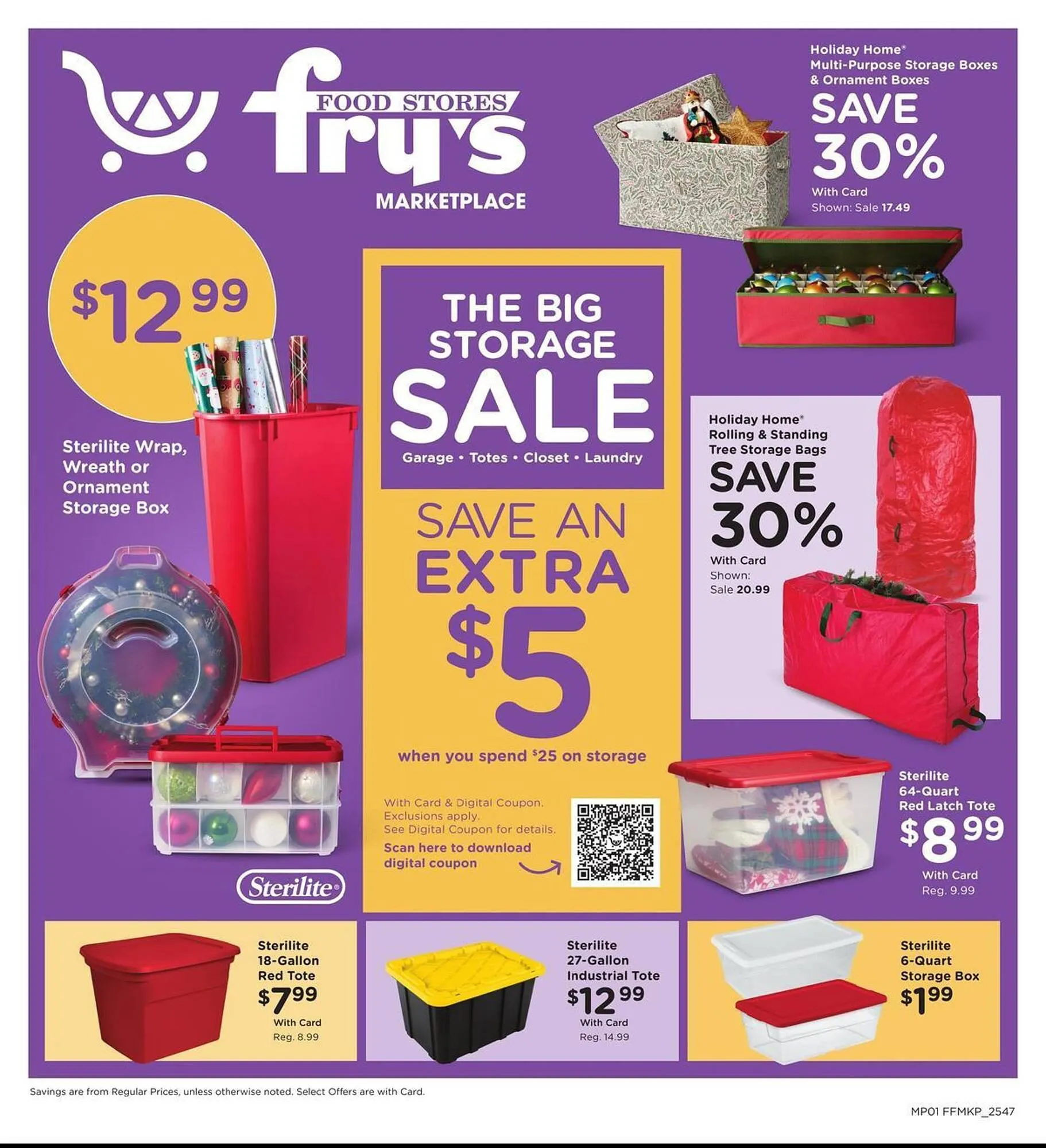 Weekly ad Fry's weekly ad from December 26 to January 1 2026 - Page 1