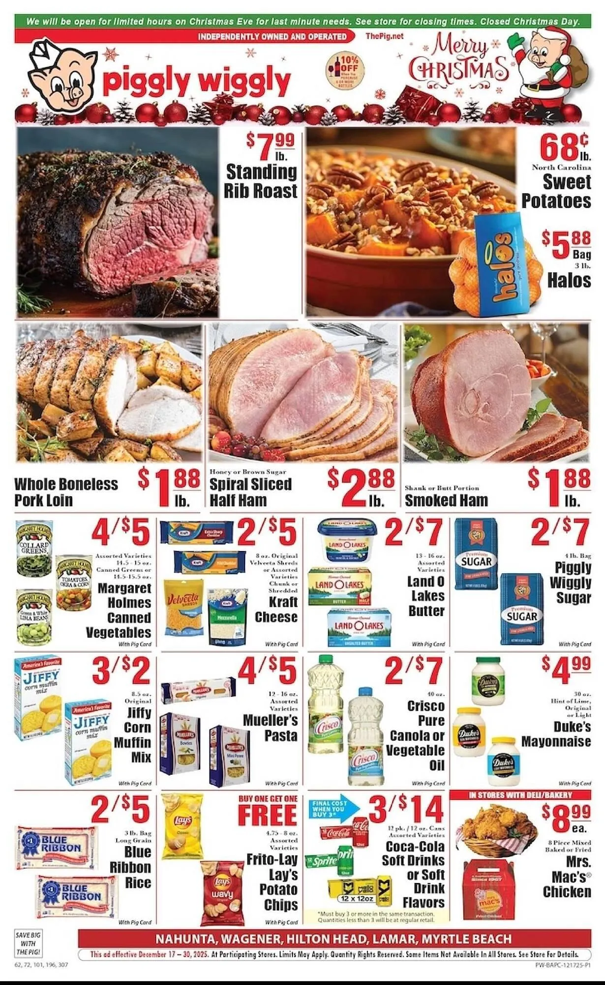 Weekly ad Piggly Wiggly weekly ad from December 17 to December 30 2025 - Page 1