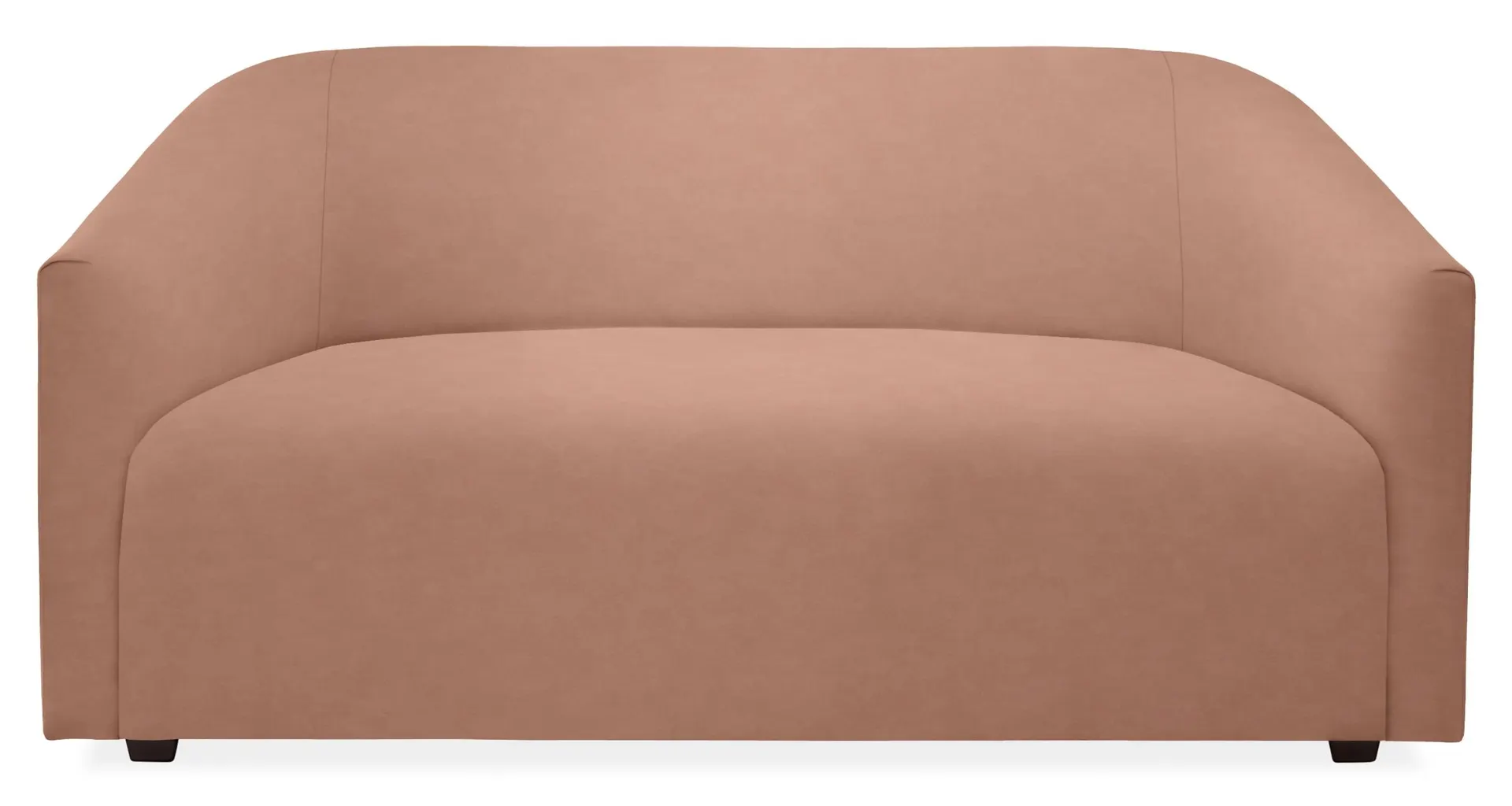 Ada 60" Loveseat in Vance Rose