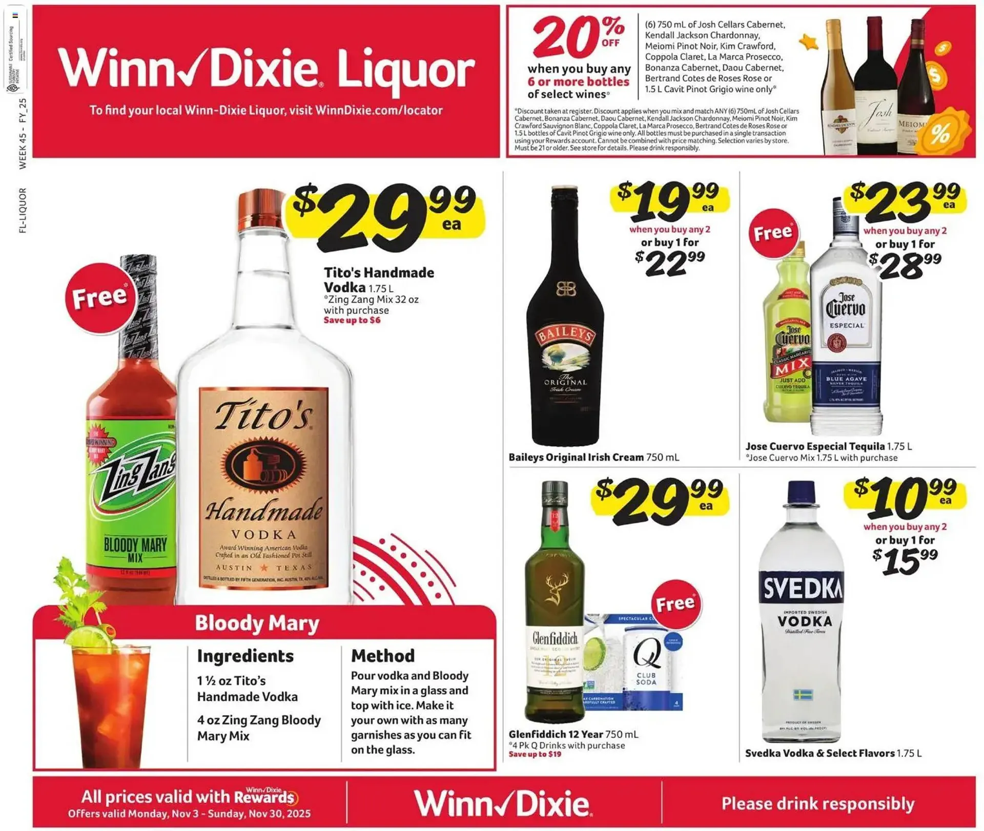 Winn Dixie weekly ad - 1
