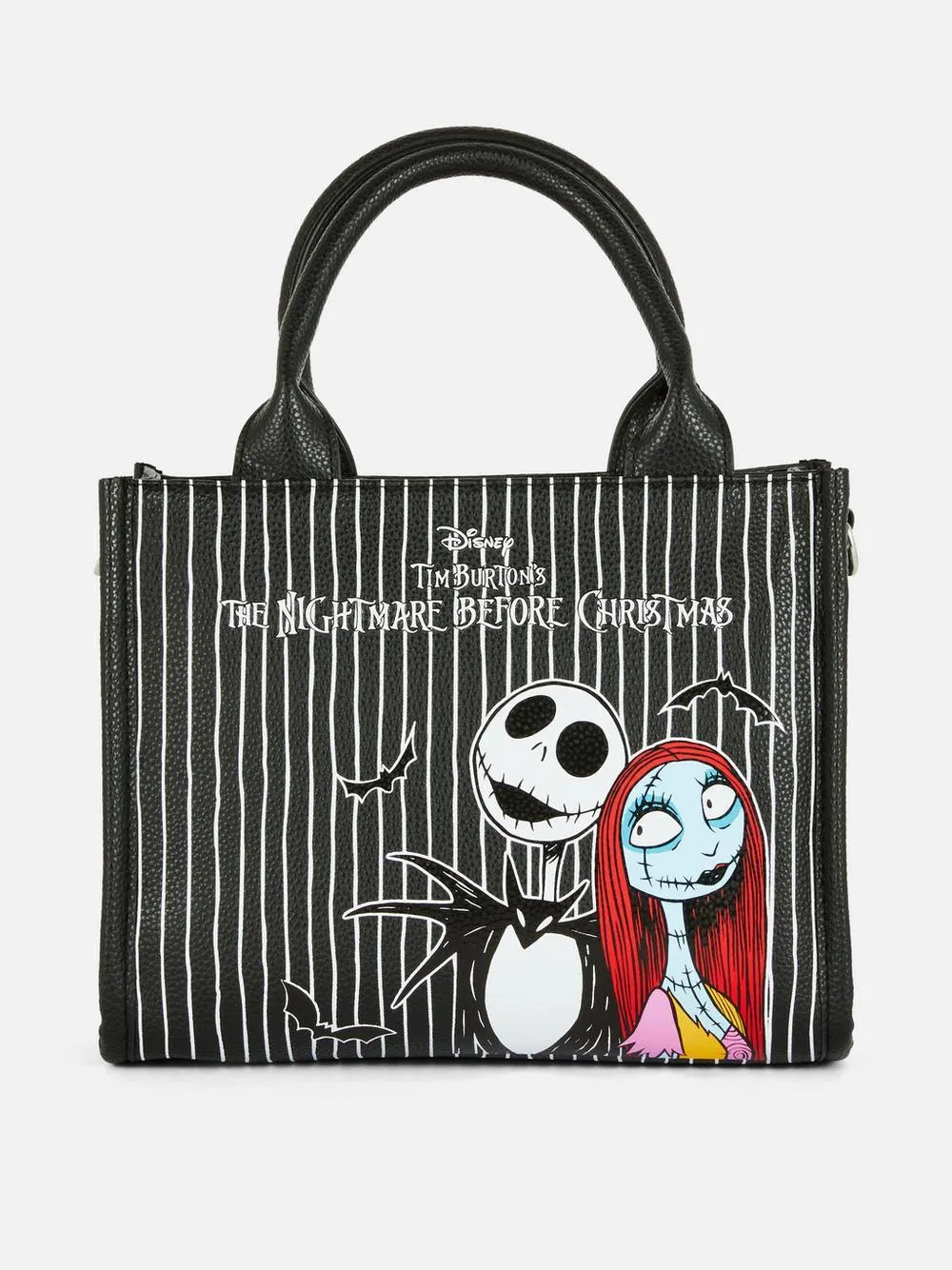 The Nightmare Before Christmas Jack And Sally Tote Bag