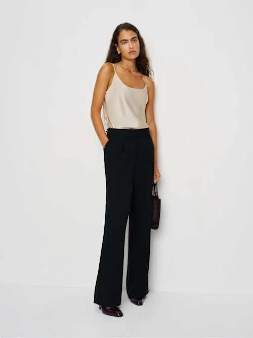 Lila Silk Top