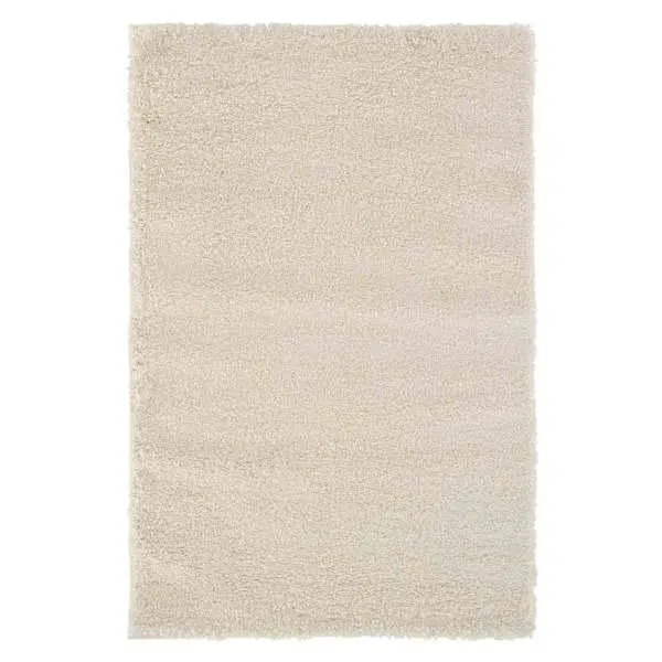 Tiny Dreamers Macy Ivory Shag Accent Rug, 3x5