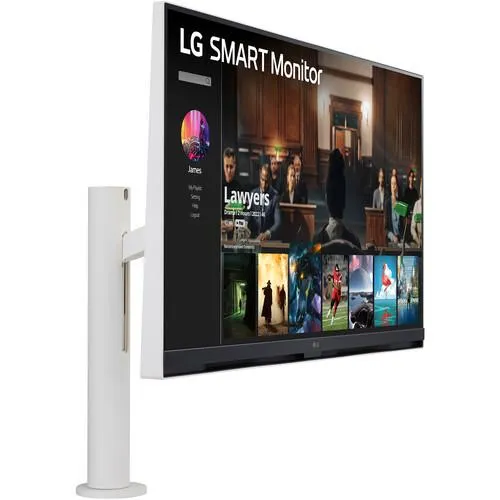 LG SQ780S-W 31.5" 4K Smart Monitor with webOS and Ergo Stand