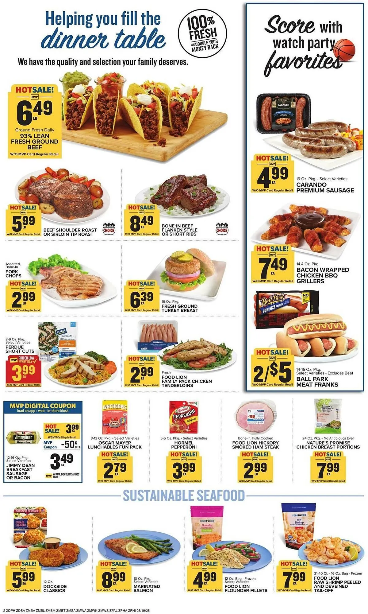 Weekly ad Food Lion Weekly Ad from March 19 to March 25 2025 - Page 2