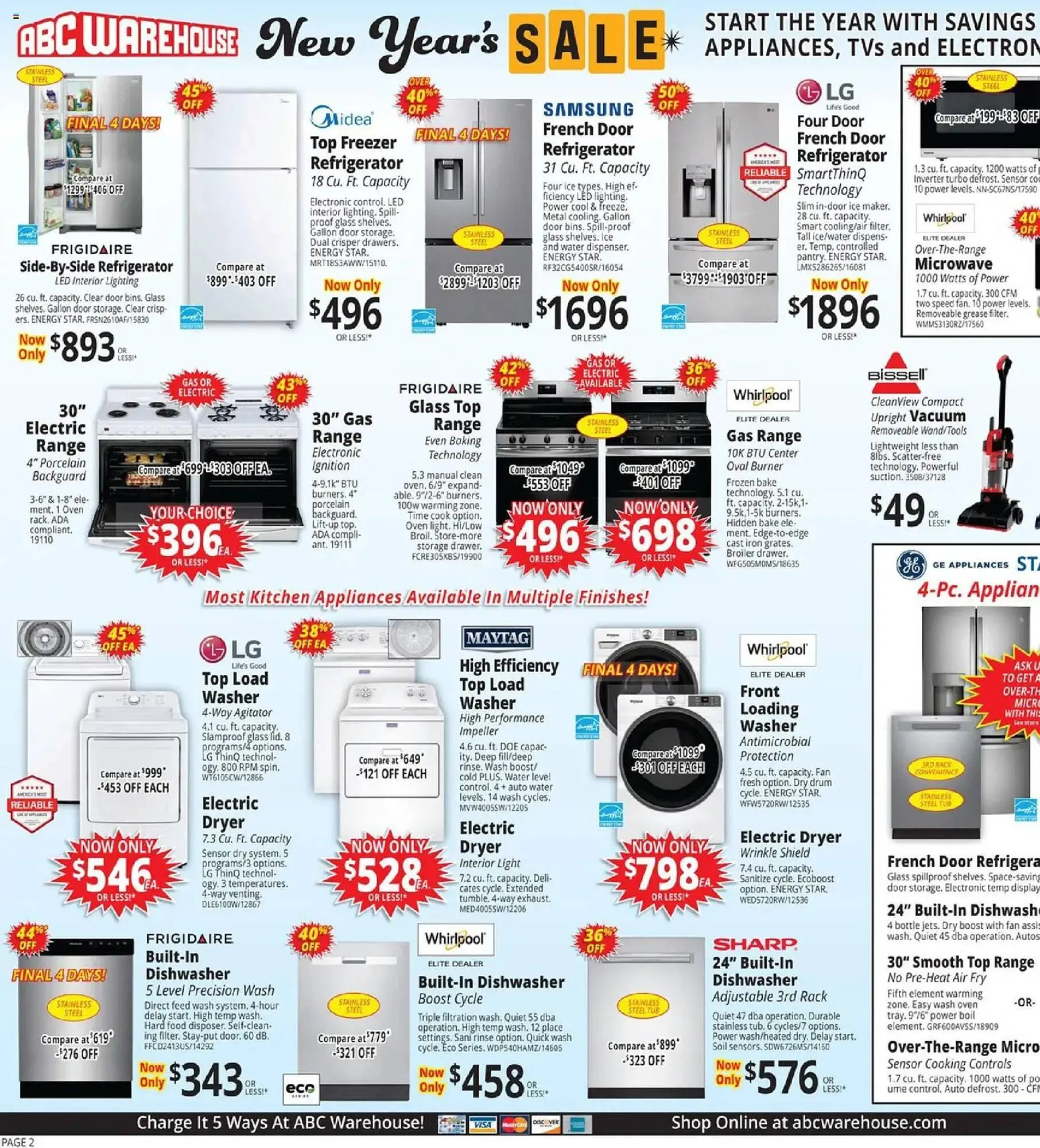 Weekly ad ABC Warehouse weekly ad from December 28 to January 3 2026 - Page 2